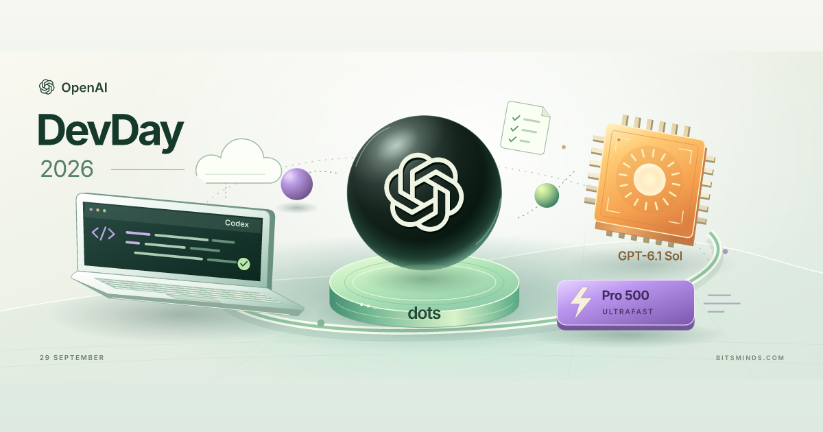OpenAI DevDay 2026: Dots, GPT-6.1 Sol and a $500 Plan | BitsMinds